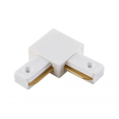 Соединитель L-образный для однофазного шинопровода CLT 0.211 Crystal Lux (CLT 0.211 02 WH)