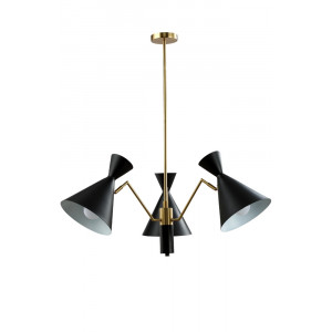 Люстра на штанге Crystal Lux Joven SP3 GOLD/BLACK (0760/303) Люстра на штанге Crystal Lux Joven SP3 GOLD/BLACK (0760/303)