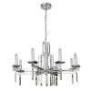 Подвесная люстра Crystal Lux Marron SP8 CHROME