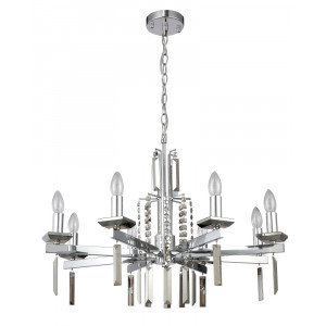 Подвесная люстра Crystal Lux Marron SP8 CHROME