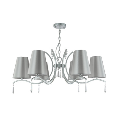Подвесная люстра Crystal Lux Renata SP6 SILVER (3590/306)