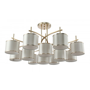 Потолочная люстра Crystal Lux SERGIO PL8+4 GOLD Потолочная люстра Crystal Lux SERGIO PL8+4 GOLD