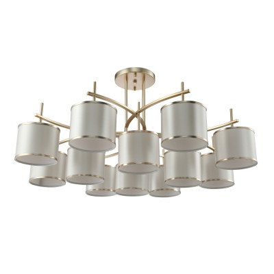 Потолочная люстра Crystal Lux SERGIO PL8+4 GOLD