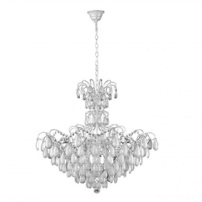 Подвесная люстра Crystal Lux Sevilia SP9 Silver (2941/309)