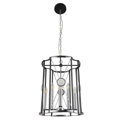 Подвесной светильник Crystal Lux Tandem SP8 D490 Chrome (3150/208)