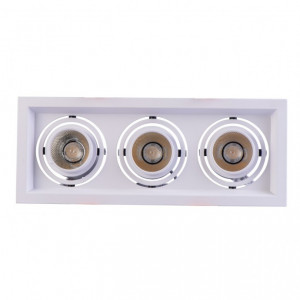 Встраиваемый светодиодный светильник De Markt Круз 637016303