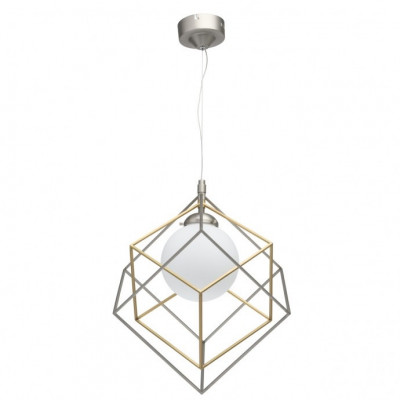 Подвесной светодиодный светильник De Markt Призма 1 726010201