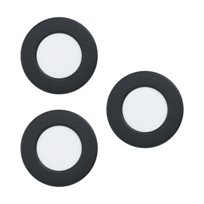 Встраиваемый светодиодный светильник (комплект из 3-х штук) Eglo Fueva 5 99146