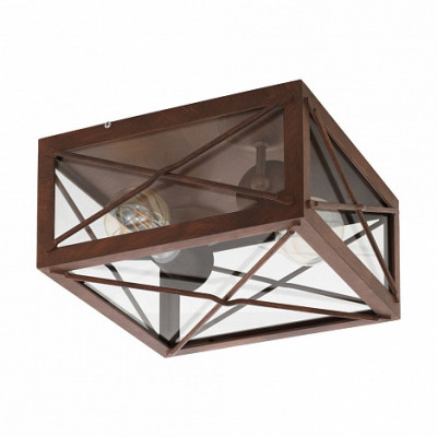 Уличный настенно-потолочный светильник Gaudesi Eglo 64751