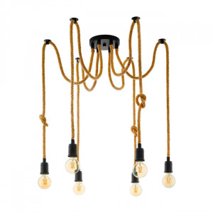 Подвесная люстра-паук Eglo Rampside 43195 Подвесная люстра-паук Eglo Rampside 43195