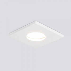 Встраиваемый влагозащищенный светильник Elektrostandard 126 MR16 белый матовый (a053364)