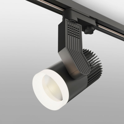 Однофазный LED светильник 20W 4200К для трека Accord Elektrostandard Accord Черный 20W 4200K (LTB36) однофазный (a043917)