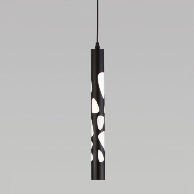 Светильник подвесной Elektrostandard DLR037 12W 4200K черный матовый a044557