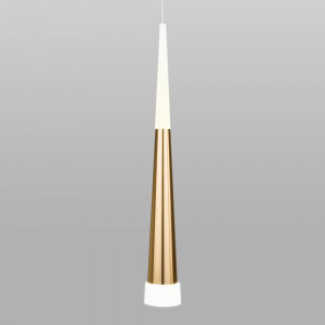 Подвесной светодиодный светильник Elektrostandard DLR038 7+1W 4200K золото (a047027)