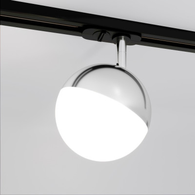 Однофазный LED светильник 13W для трека Glob Elektrostandard Glob GX53 Хром (MRL 1015) однофазный (a053138)