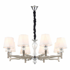 Подвесная люстра Escada Arcadia 672/8S Nickel Подвесная люстра Escada Arcadia 672/8S Nickel