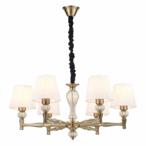 Подвесная люстра Escada Arcadia 672/6S Brass Подвесная люстра Escada Arcadia 672/6S Brass