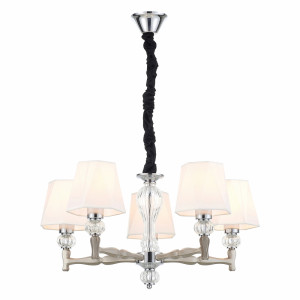 Подвесная люстра Escada Arcadia 672/5S Nickel Подвесная люстра Escada Arcadia 672/5S Nickel