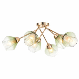 Потолочная люстра Escada Campanula 674/6PL Gold Потолочная люстра Escada Campanula 674/6PL Gold