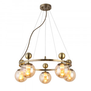 Подвесная люстра Evoluce Pechio SLE106303-05 Подвесная люстра Evoluce Pechio SLE106303-05