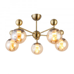 Подвесная люстра Evoluce Pechio SLE106302-05 Подвесная люстра Evoluce Pechio SLE106302-05