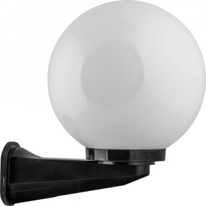 Светильник садово-парковый Feron НБУ 01-60-201 шар ПМАА E27 230V, молочно-белый 11581