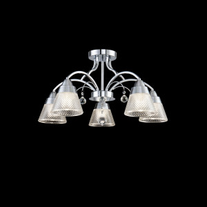 Потолочная люстра Freya Enrica FR2011CL-05CH Потолочная люстра Freya Enrica FR2011CL-05CH