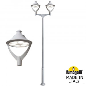 Парковый фонарь Fumagalli EKTOR 4000/MIDIPILAR/Beppe 2L LED GX-53 P50.372.A20.LXD6L
