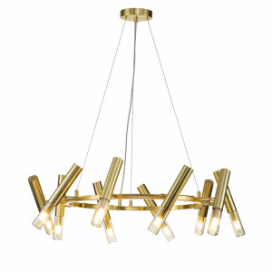 Подвесная люстра Indigo Sigaro 13006/10P Gold