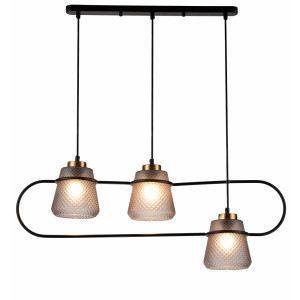 Подвесной светильник Astratto Indigo 11016/3P Black