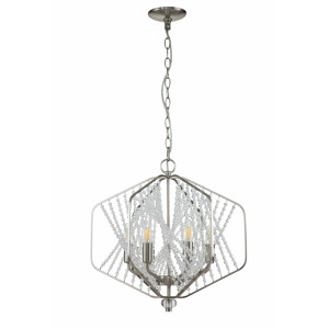 Подвесной светильник Balo Indigo 12004/6P Nickel