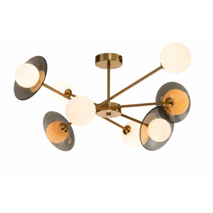 Люстра на штанге Jazz Indigo 11020/8C Brass