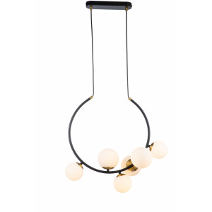 Подвесной светильник Nuvole Indigo 11002/6P Black