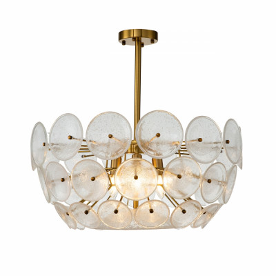 Люстра на штанге Indigo Soffio 12020/6R Gold