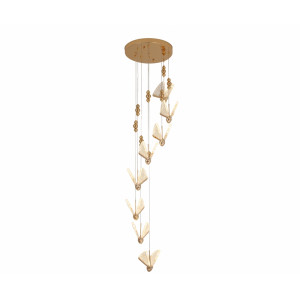 Подвесная светодиодная люстра Kink Light Баттерфляй 08444-8A,33 (19664) Подвесная светодиодная люстра Kink Light Баттерфляй 08444-8A,33 (19664)