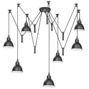 Подвесная люстра-паук Lightstar Acrobata 761077 Подвесная люстра-паук Lightstar Acrobata 761077