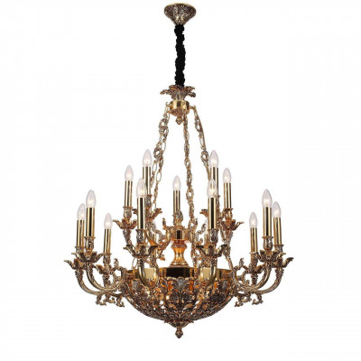 Подвесная люстра Lucia Tucci Firenze 1781.15.3 Antique Gold