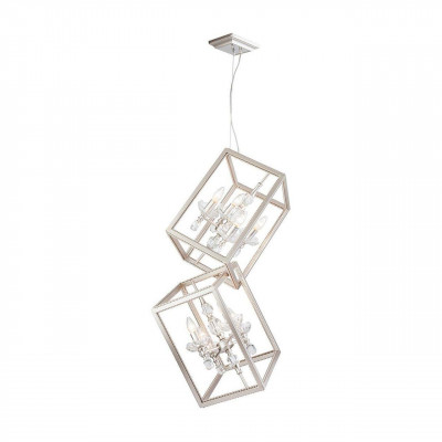 Подвесная люстра Lucia Tucci Inessa 3850.8 Silver