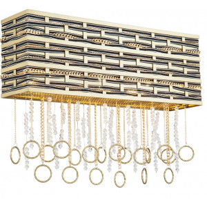 Бра Lucia Tucci illuminazione PERSO W4930.3 gold&black