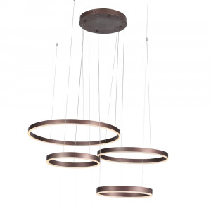 Люстра подвесная светодиодная диммируемая с пультом ДУ ST-Luce Onze SL944.403.04