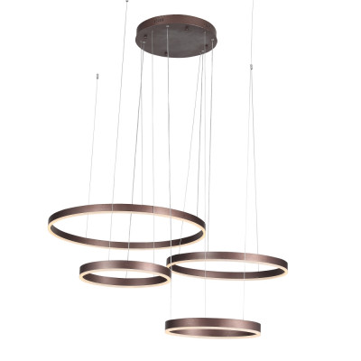 Люстра подвесная светодиодная диммируемая с пультом ДУ ST-Luce Onze SL944.403.04