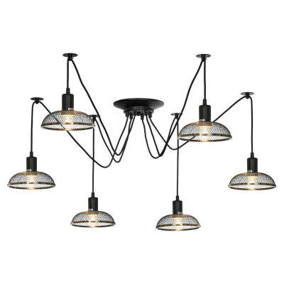 Подвесная люстра-паук Lussole Shirley LSP-8440