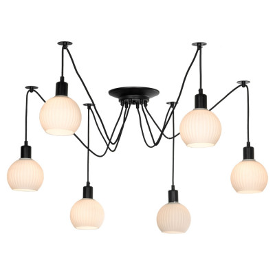 Подвесная люстра паук Lussole Shirley LSP-8439