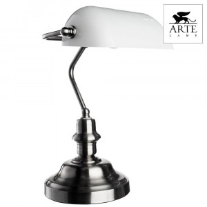 Настольная лампа Arte Lamp Banker A2491LT-1SS