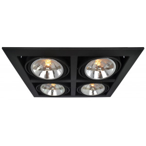 Встраиваемый светильник Arte Lamp Cardani A5935PL-4BK