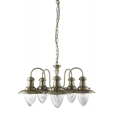 Подвесная люстра Arte Lamp Fisherman A5518LM-5AB