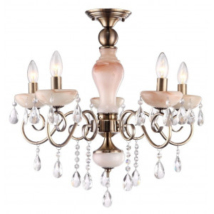 Потолочная люстра Arte Lamp Onyx Red A9591PL-5AB