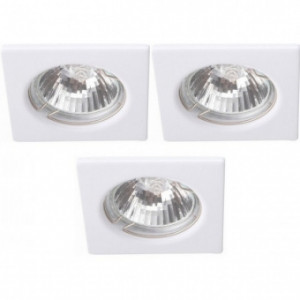 Точечный светильник Arte Lamp Quadratisch A2210PL-3WH