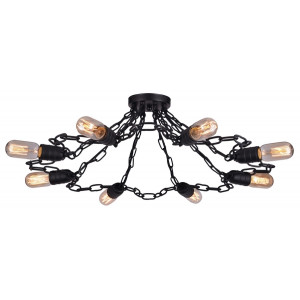Потолочная люстра Arte Lamp A9344PL-8BK