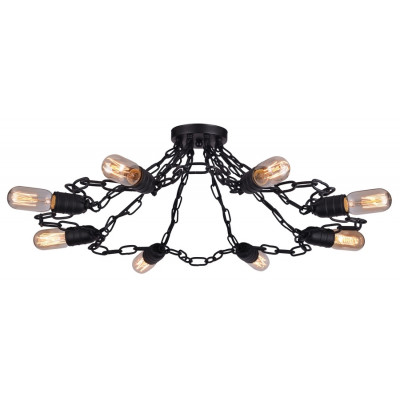 Потолочная люстра Arte Lamp A9344PL-8BK
